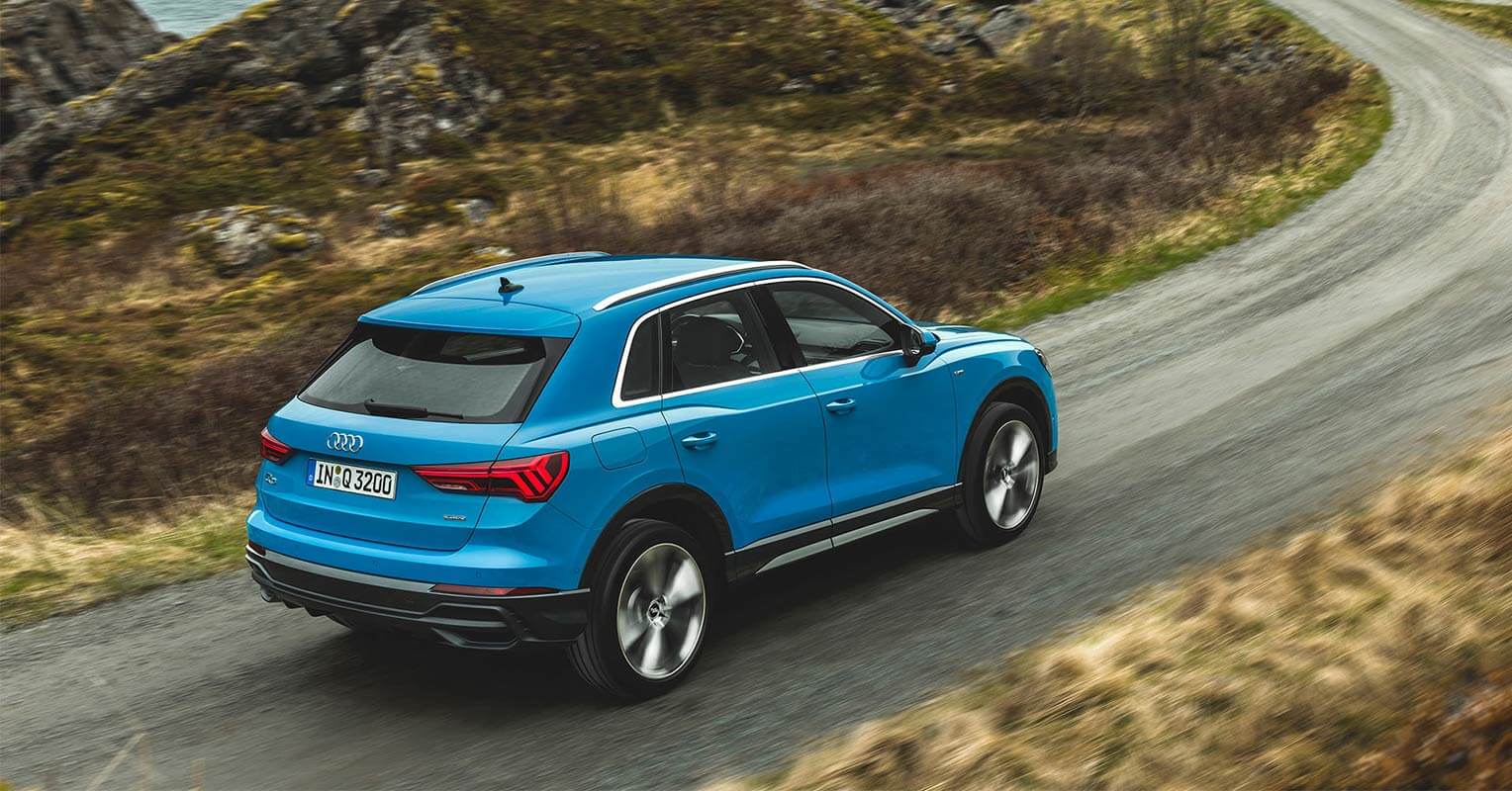 Trasera del Audi Q3 2019