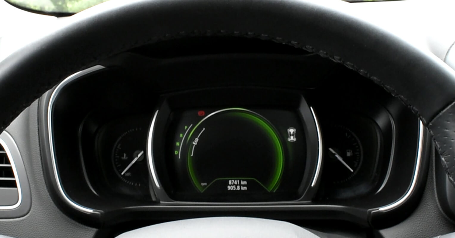 Instrumentación del Renault Koleos