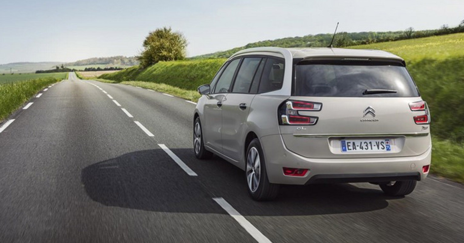Trasera del Citroën Grand C4 SpaceTourer