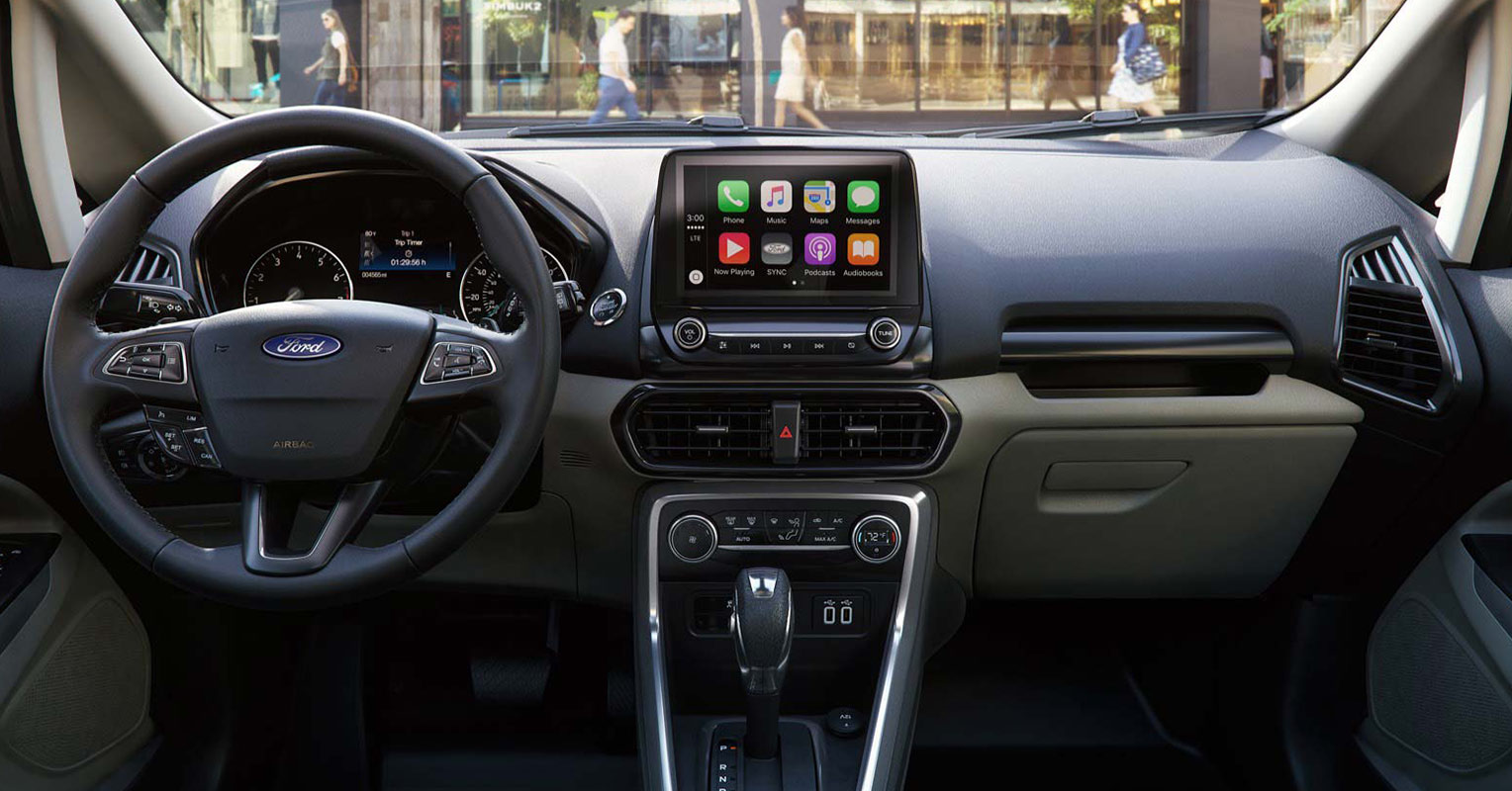 Interior del Ford EcoSport 2018