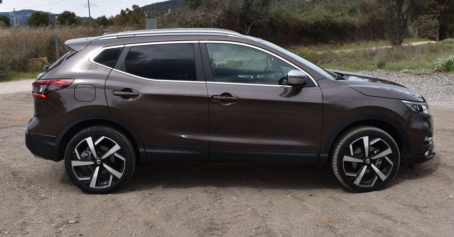 Lateral del Nissan Qashqai 2018