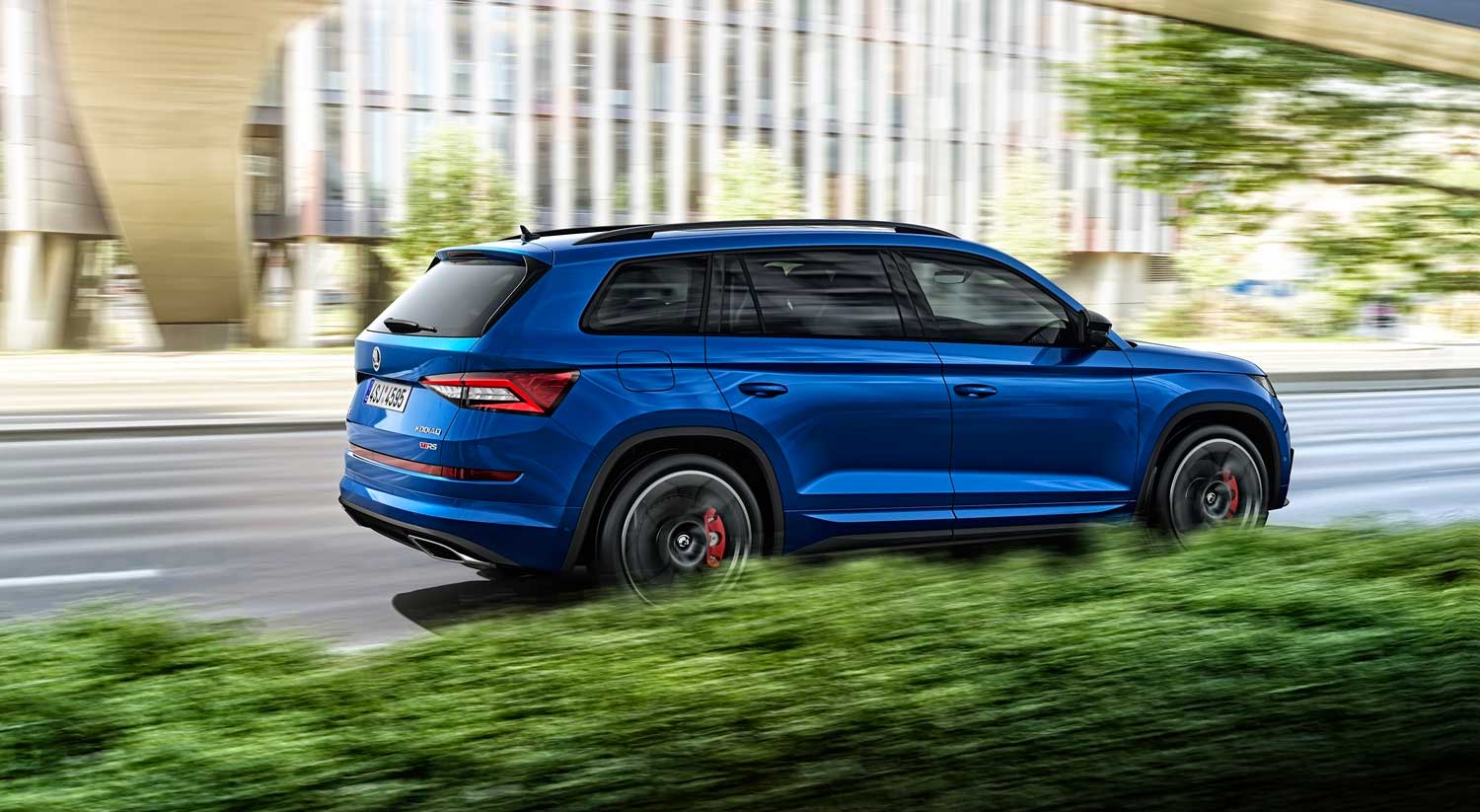 Skoda Kodiaq RS azul