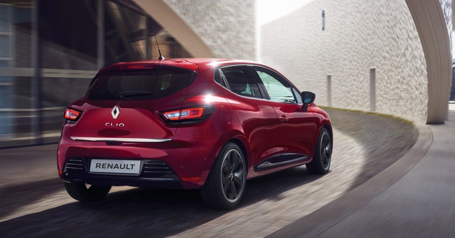 Trasera del Renault Clio