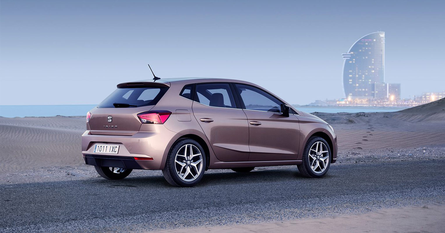 Trasera del SEAT Ibiza