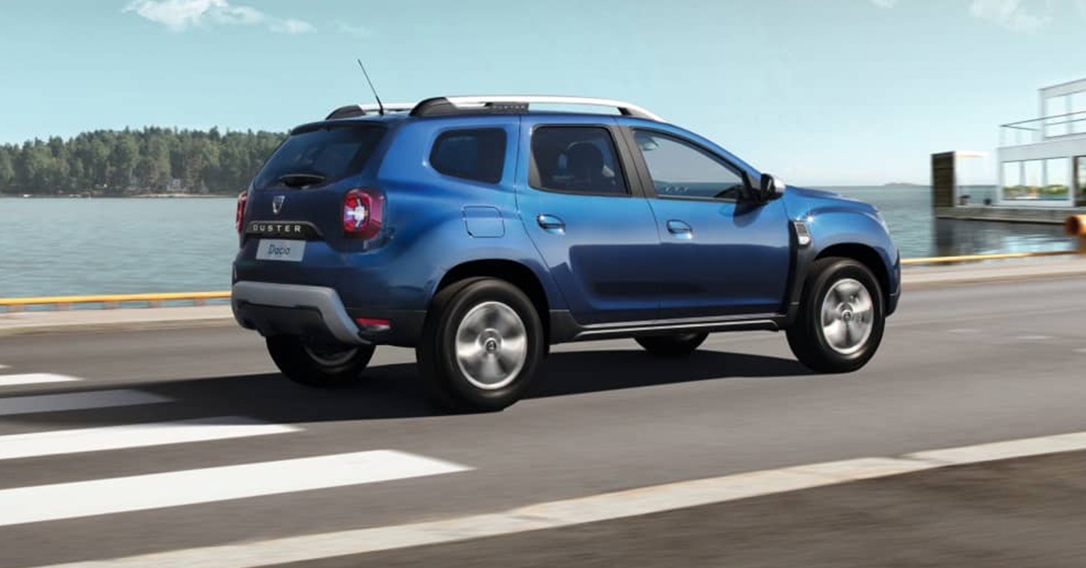 Trasera del Dacia Duster