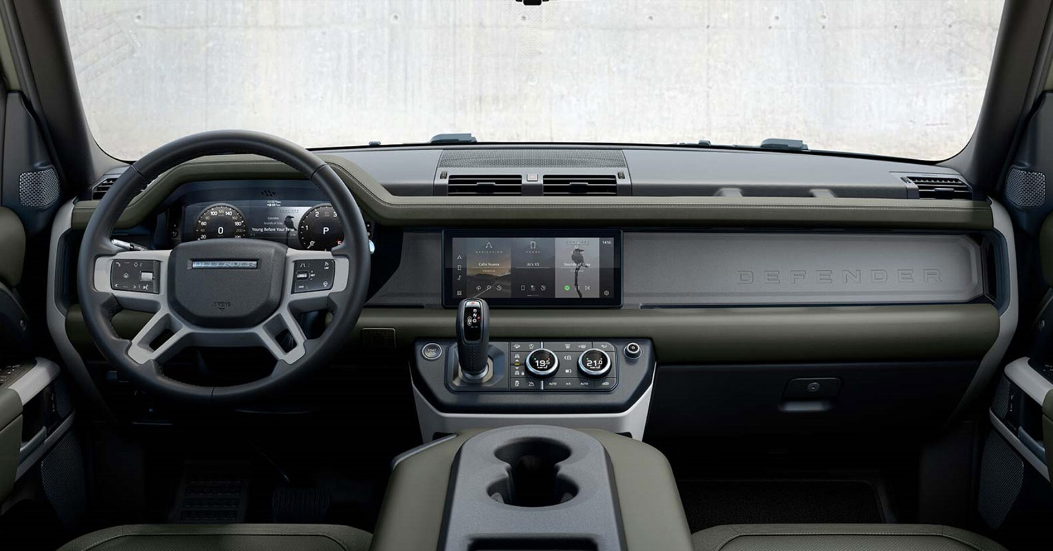 land rover defender 2020 interior